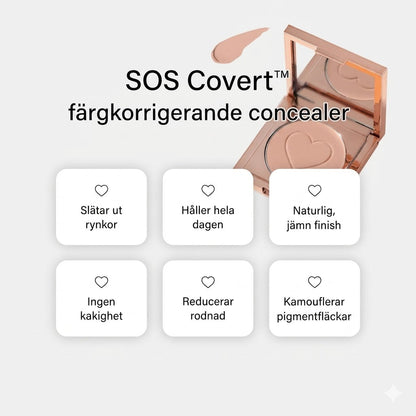 SOS Cover™ Färgkorrigerande concealer