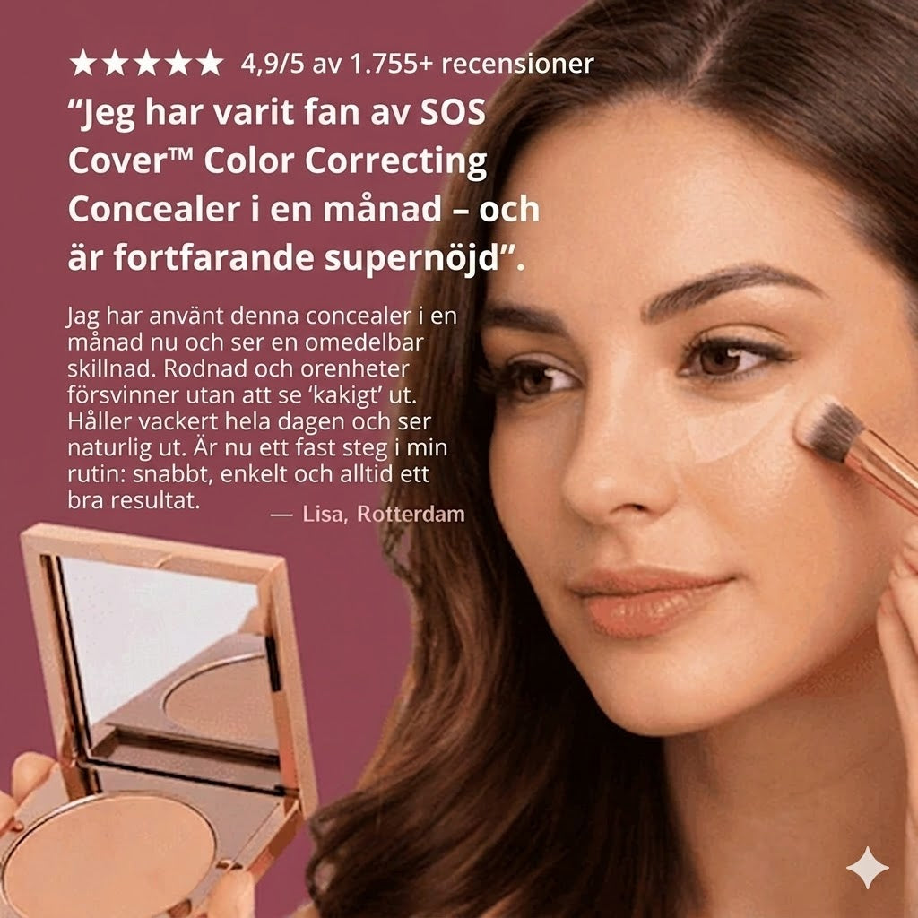 SOS Cover™ Färgkorrigerande concealer