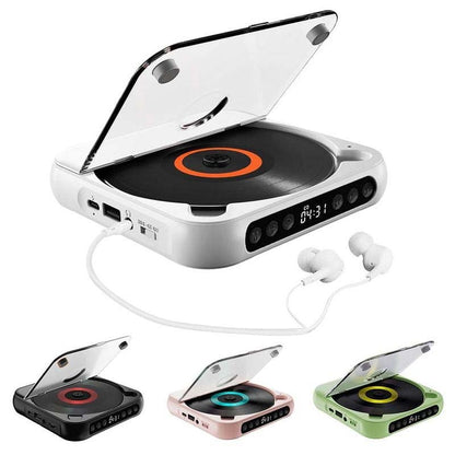 Bärbar cd-spelare med Bluetooth