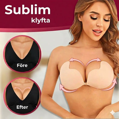 Osynlig Push-up Behå, Axellös