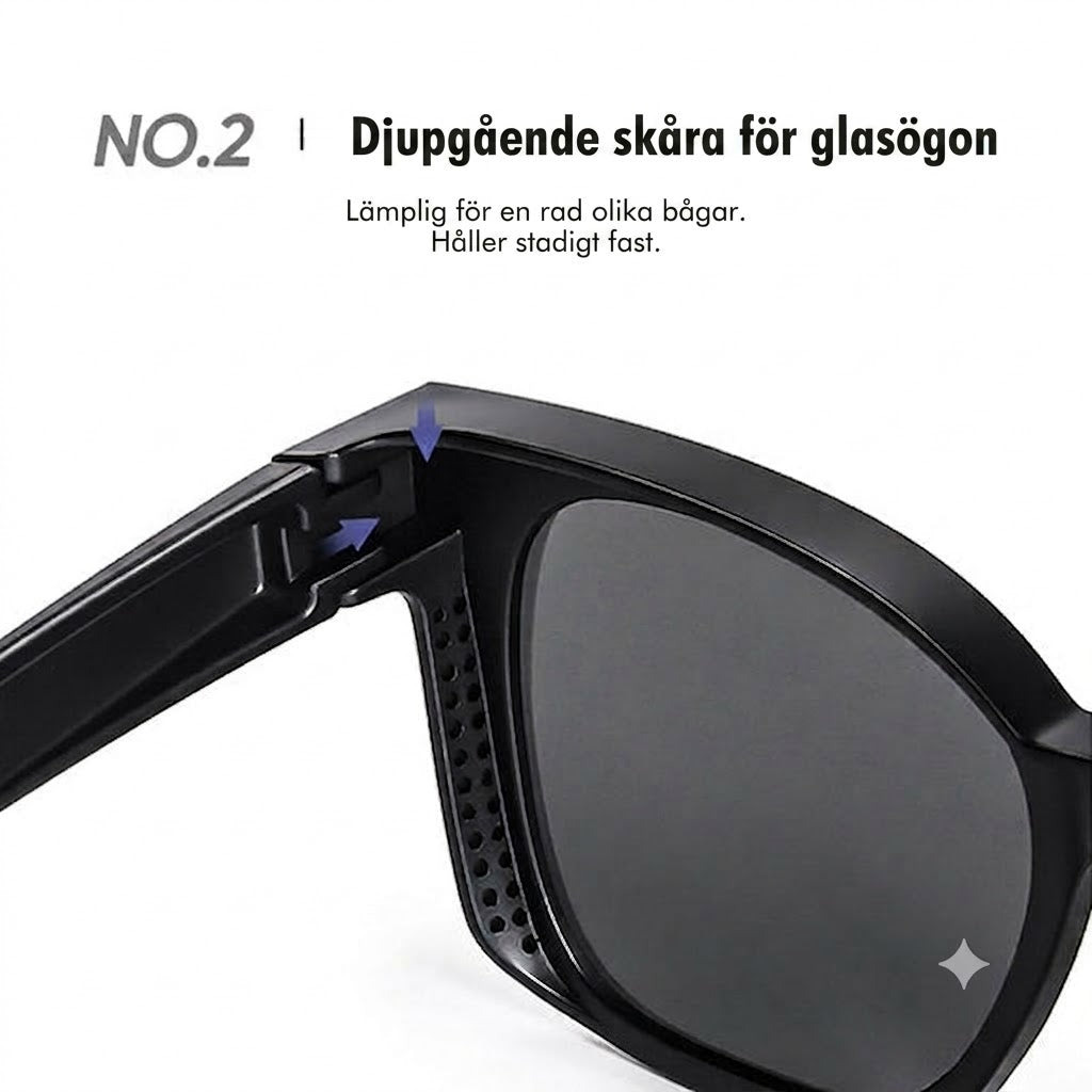 Universella solglasögon för närsynta (Fit-over-modell)