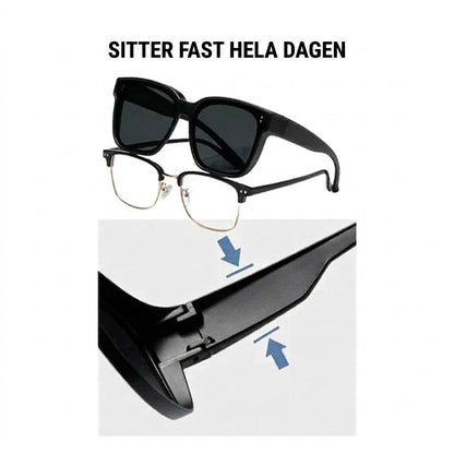Universella solglasögon för närsynta (Fit-over-modell)