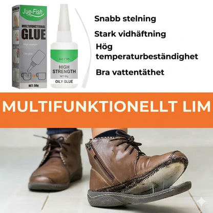 Kraftfullt universellt superlim – Starkt och snabbtorkande sekundlim