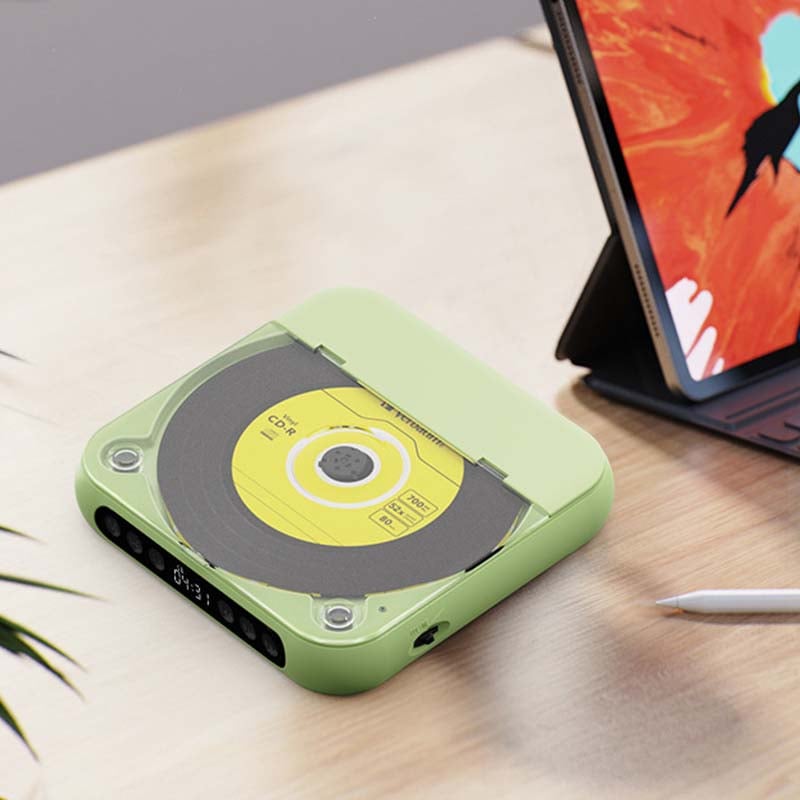 Bärbar cd-spelare med Bluetooth