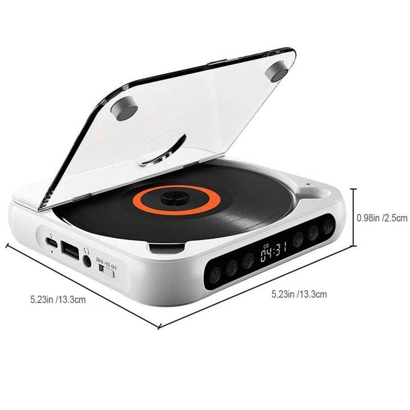 Bärbar cd-spelare med Bluetooth