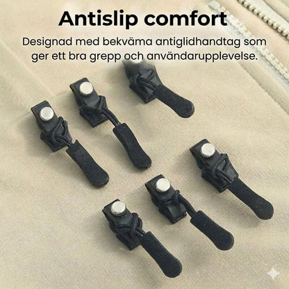 Blixtlåsreparation / Ersättningsdragkedjor (6-pack)