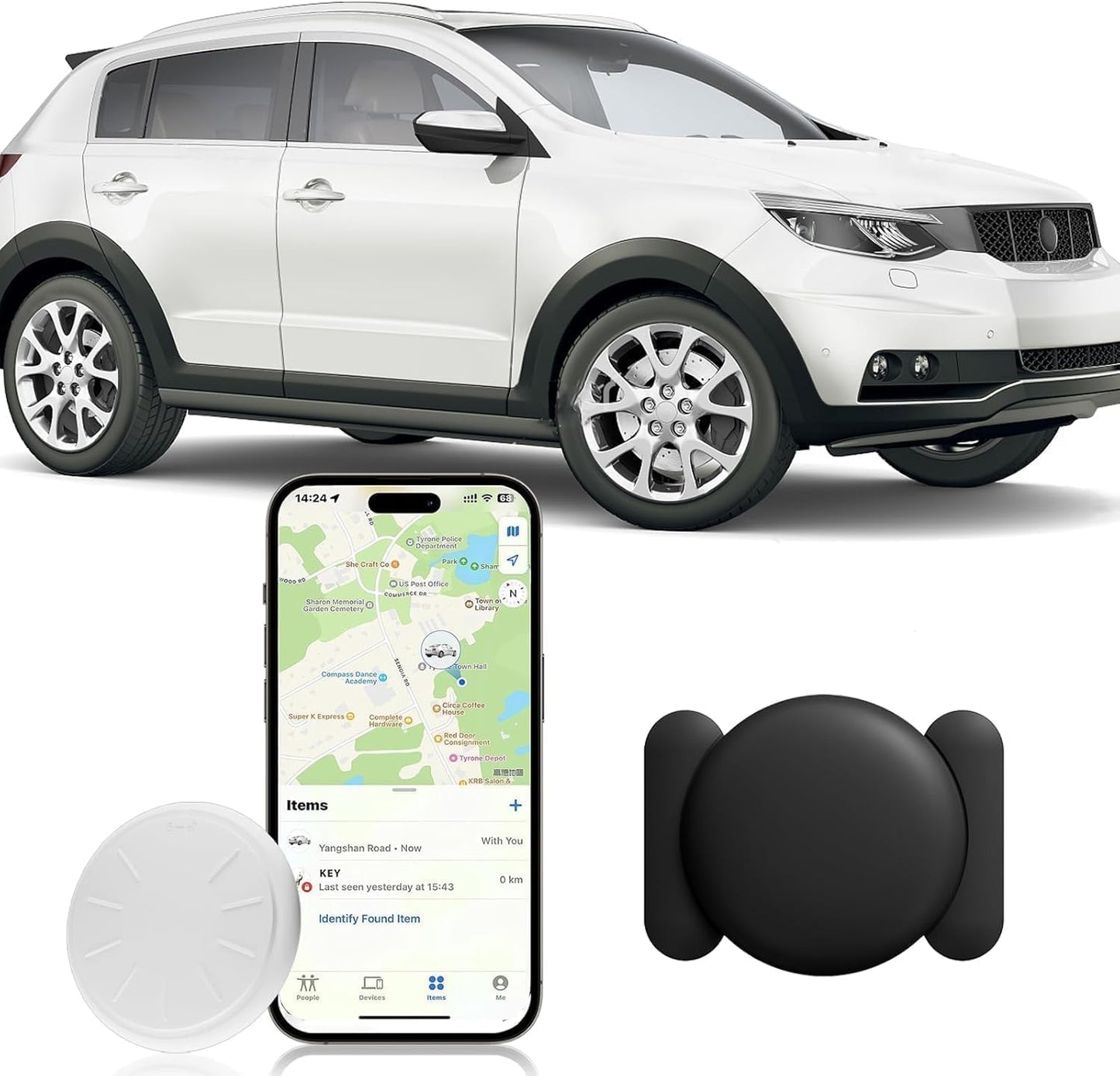 Magnetisk GPS-spårare