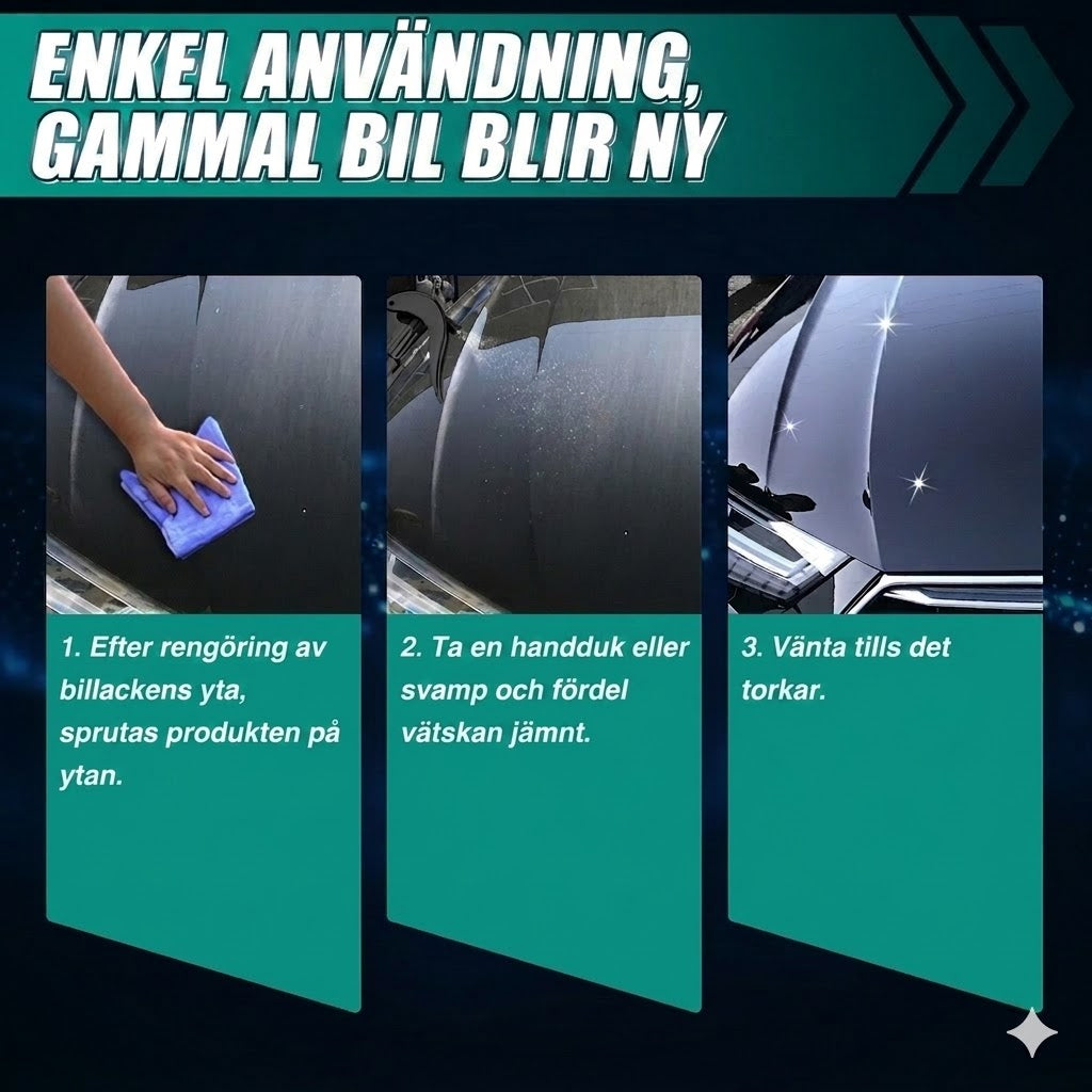 Multifunktionellt lackskydd & plaståterställare