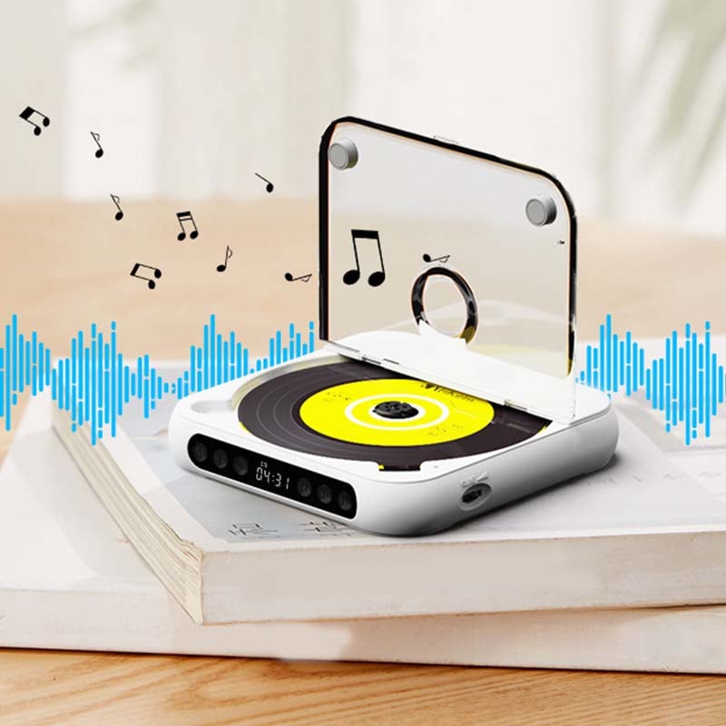 Bärbar cd-spelare med Bluetooth