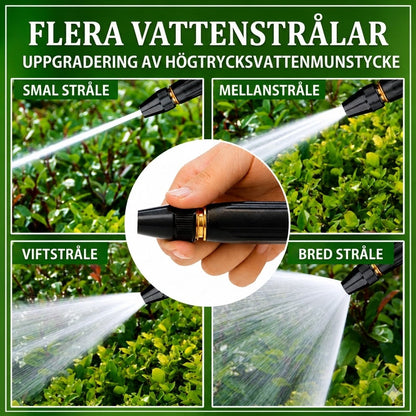 Uppgraderad högtryckstvätt för biltvätt