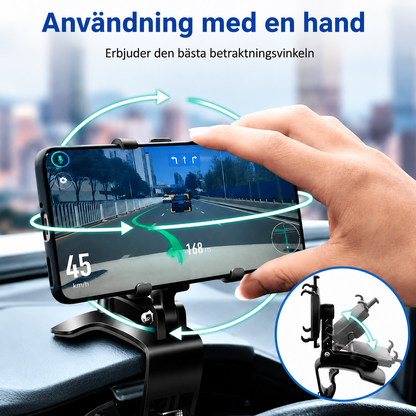 360° Mobilhållare för bilens instrumentbräda