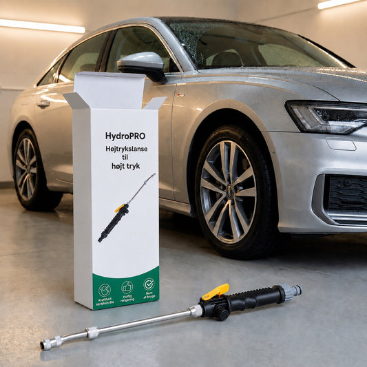 HydroPro – Multifunktionell högtryckstvätt för bil och trädgård