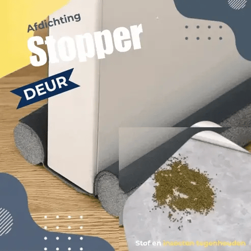 Tätningslist till dörrens nederkant (Dragstopp)