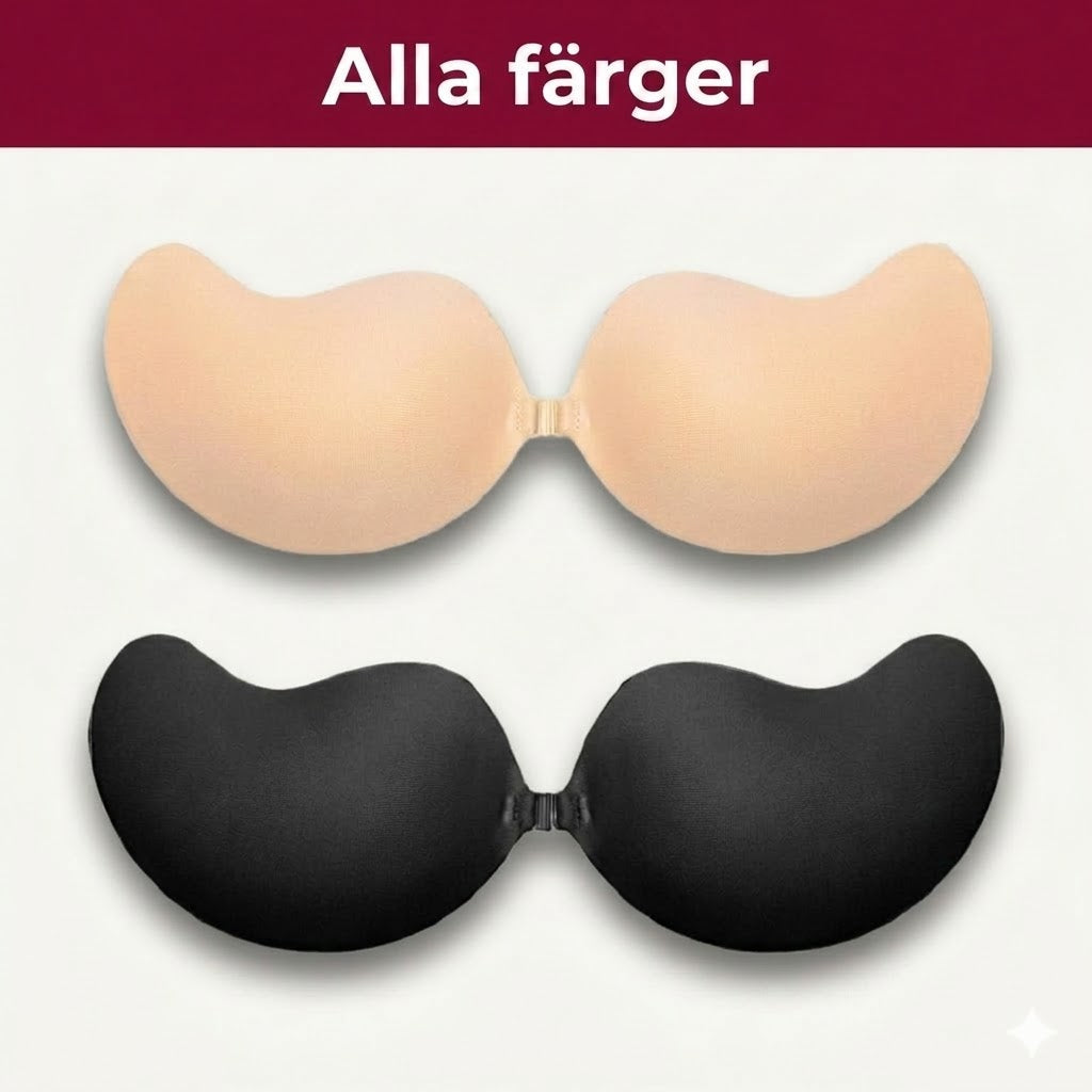 Osynlig Push-up Behå, Axellös