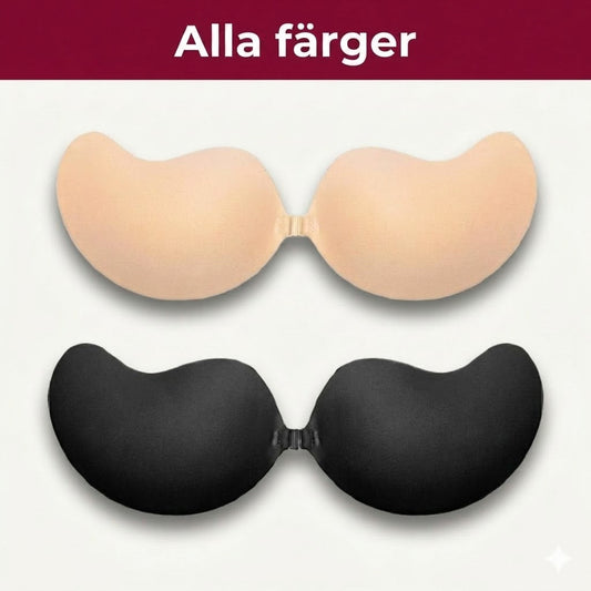 Osynlig Push-up Behå, Axellös