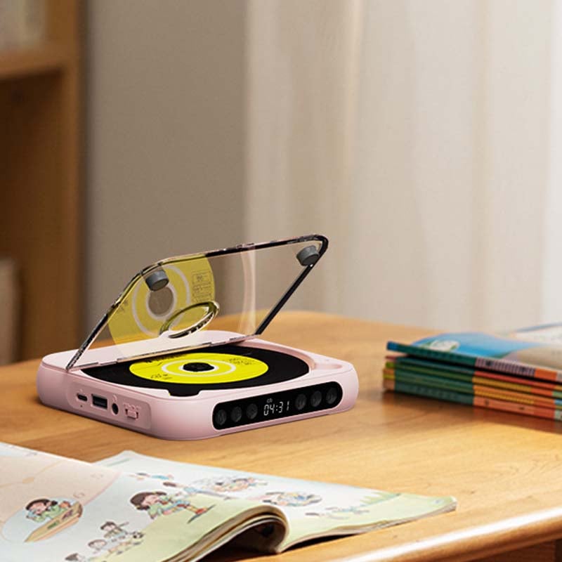 Bärbar cd-spelare med Bluetooth
