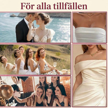 Osynlig Push-up Behå, Axellös