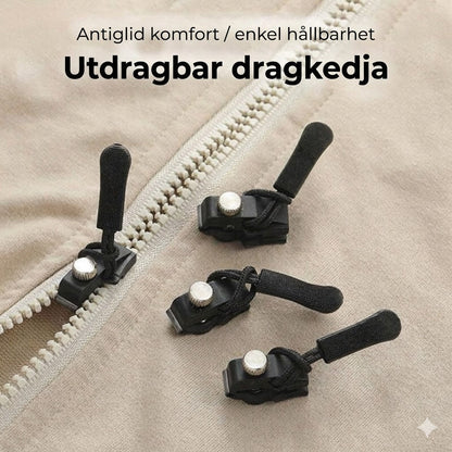 Blixtlåsreparation / Ersättningsdragkedjor (6-pack)