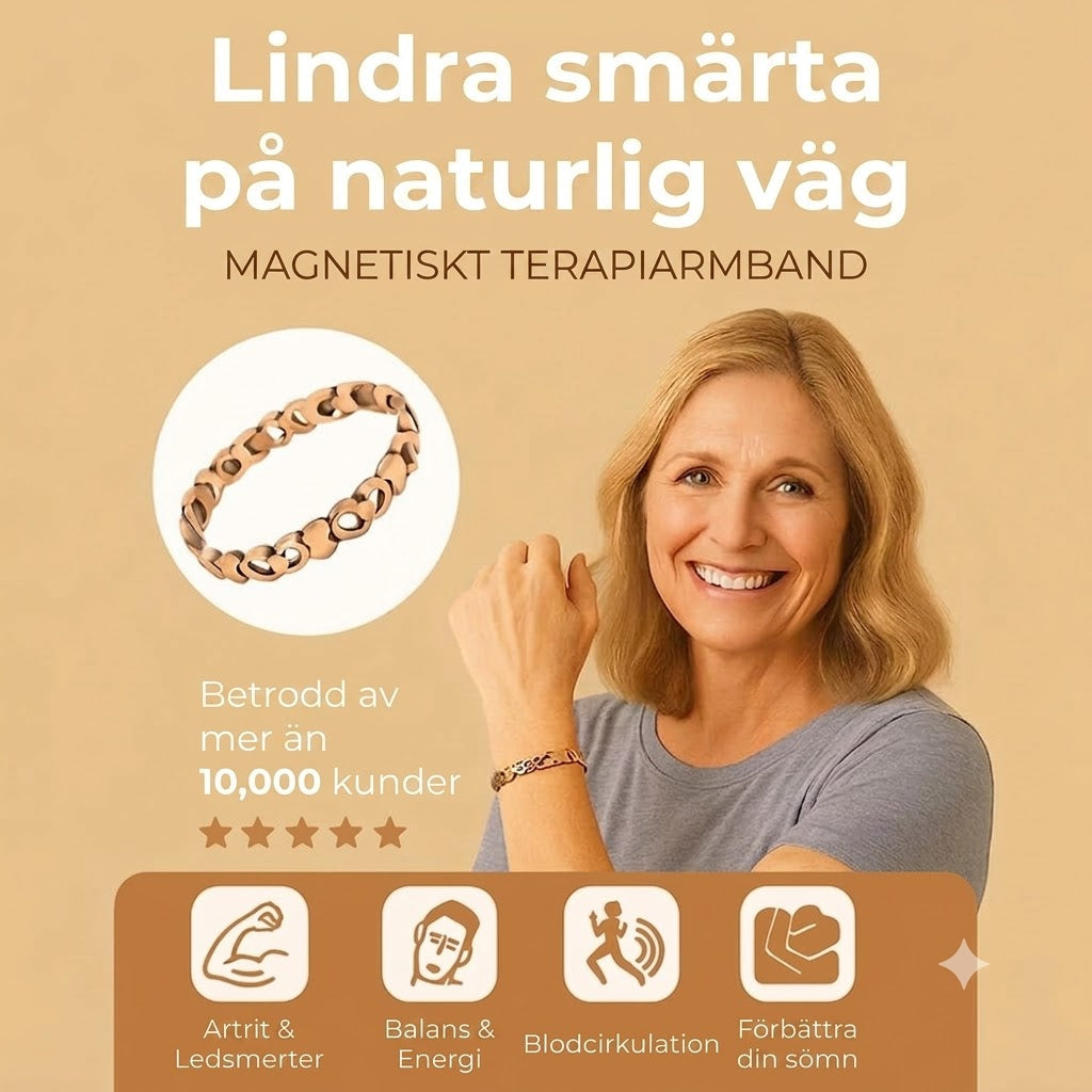 VitalFlow™ koppararmband