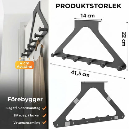 🏠Dörrhängare i slitstarkt kolstål